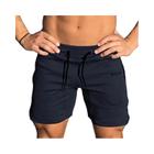 Shorts de Corrida Masculino com Bolso e Zíper - Ideal para Academia, Praia e Treino