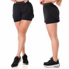 Shorts ElasticPro Fitness Feminino Academia