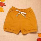 Shorts em Algodão Caramelo - Conforto e Estilo Para Bebês