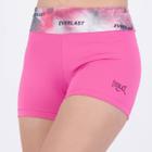 Shorts Everlast Ever Cross Feminino Rosa e Preto