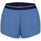 Shorts fem. fila flow elastic-azul delave