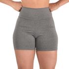 Shorts Feminino Academia Suplex Legging Modelador Cós Alto