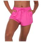 Shorts Feminino Alto Giro Rosa Intenso - 2477402