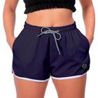 Shorts Feminino Básico Moda Praia Casual Treino Academia Soltinho Seca Rápido Cores Diversas