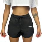 Shorts Feminino Elastano Premium Preto WSS Jogador