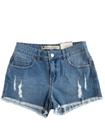 Shorts Feminino KZMK Tam 42 - Hering Jeans Barra Desfiada.