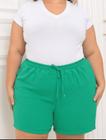 Shorts feminino Plus size