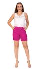 Shorts Feminino Social com Cinto Fivela