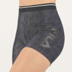 Shorts Fila Train Elastic II Logo Feminino Preto