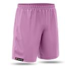 Shorts Futebol Masculino Poliéster Bermuda Calção Academia Corrida Rosa - ADSTORE