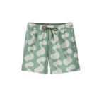 Shorts Hering Infantil Menino Estampado Verde