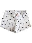 Shorts Infantil C6RH Tam 06 - Hering Coqueiros Branco.