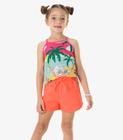 Shorts Infantil Clochard Rovi Kids Laranja