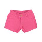 Shorts Infantil Feminino Dipopini Color Pink - SPF224