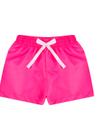 Shorts Infantil Menina Neon Para Praia Piscina- Estampa Revela na Água