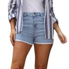 Shorts Jeans Feminino Lumini AY Sophia Azul Claro 2076