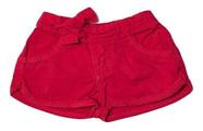 Shorts Jeans Infantil Feminino Toffee Cor Vermelho - Nº01