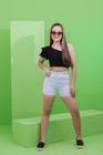 shorts jeans juvenil feminino