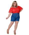 Shorts Jeans Plus Size Boyfriend 46 ao 54 - Razon - 1113