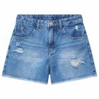 Shorts Juvenil Amora em Jeans