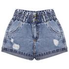 Shorts Juvenil Look Jeans Clochard Jeans