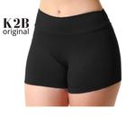 Shorts K2b Feminino Fitness Roupa de Academia Cós Largo Elastano