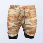 Shorts Liner Active 2 Em 1 - Bienpati - Corrida - Academia