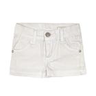 Shorts Look Jeans Básico Bege - UNICA - 3
