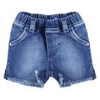 Shorts Look Jeans Moletom Jeans - UNICA - G