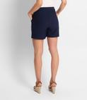 Shorts Maquinetado Feminino Endless Azul