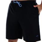 Shorts Masculino Calção Futebol Francioni 2 Bolsos P Preto Premium Elite