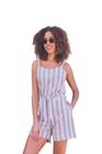 Shorts Matuta Essencial Com listras Azul