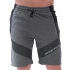Shorts Mauricinho Bermuda Moletom Com Zíper Disponível Nos Tamanhos Plus Size G1, G2 e G3 Daniel