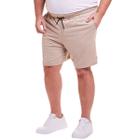  Shorts Moletinho Masculino Plus Size