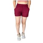 Shorts Moletom Feminino Kit 2 Shorts Moletinho Colors