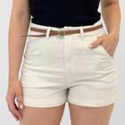 Shorts Ouzzare Hot Pants em Tecido Feminino