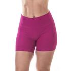 Shorts Poliamida Básico Proteção UV50+ Rosa Feminino Academia