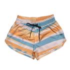 Shorts Praia Fem Natural Art 22400386 Dusk to Daen - Laranja