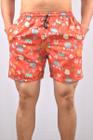 Shorts Praia Masculino Crabs - Laranja