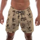 Shorts Praia Masculino Tactel Casual Calor Material Premium