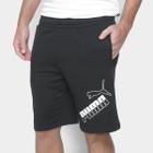 Shorts puma power logo masculino preto p