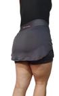 Shorts Saia Academia Cintura Alta Super lindo rosa/cinza/azul/preto