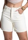 Shorts Sarja Sawary - 279380 Amarelo