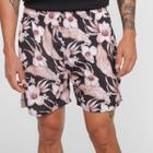 Shorts Taco Estampa Flx Hibisco Flores Masculino