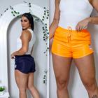 Shorts Tactel Feminino New york Praia Academia Caminhada Piscina Pilates