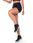 Shorts Vestem Sculping Cosmic - feminino - preto