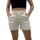 Shorts Young Style Sarja Curto Feminino