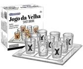 Shot Drink Jogo Da Velha 20X20 De Vidro Copos 20Ml Tequila