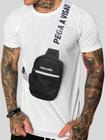 Shoulder Bag Masculina Mini Bolsa Necessaire Basica Pega a Visão