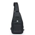 Shoulder Bag Masculina Pochete Bolsa Transversal Hurley Reforçada Esportiva